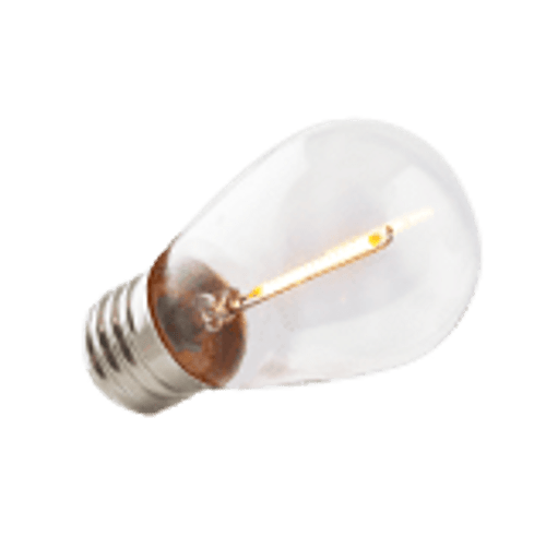 Filament Bulb, Amber Finish, 2000K, 40W Equivalent