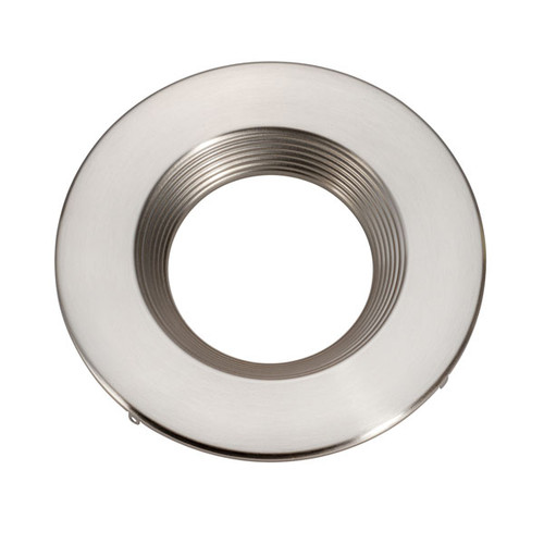 6" Brushed Nickel Baffle Trim for Performance Series Recessed Retrofit Downlight