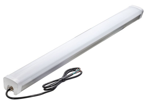 4' 50W LED Linear Tri-Proof Vapor Tight, Dimmable with Emergency Battery Backup