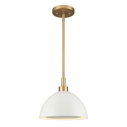 10'' Wide 2-Light Pendant, Pelham Collection, Oil Rubbed Bronze Finish, Frosted Glass