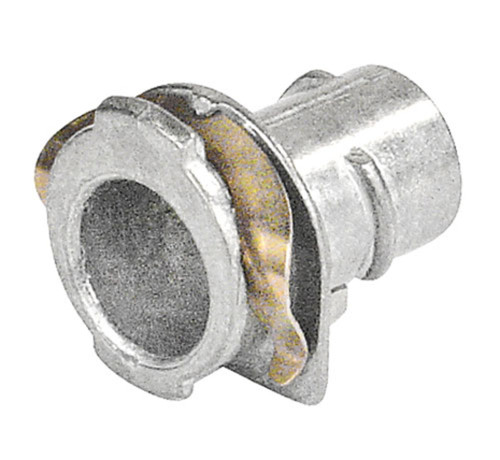 1/2" Flexible Metal Conduit Screw In Connector, Zinc Die Cast