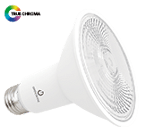 PAR30 Short Neck, 11W, Dimmable, Black Finish, 15° Beam Angle, Swappable Lens