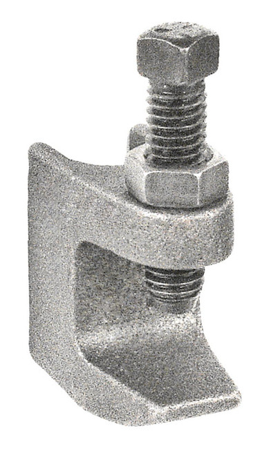 Reversible Beam Clamp with 3/4" Opening, 1/2-13 Threaded Hole