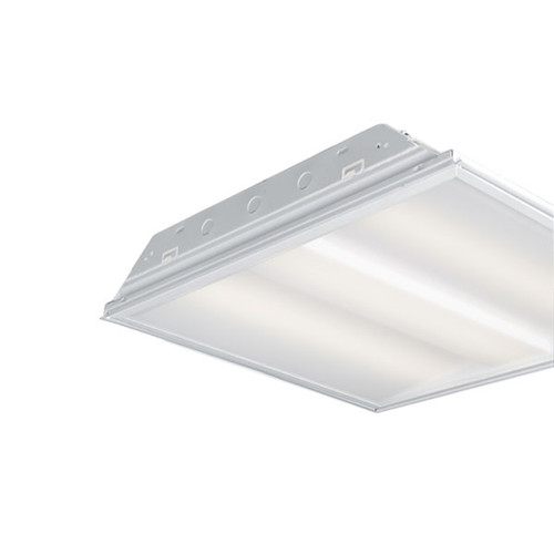 LED Flat Center Recessed Troffer, 2x2, 35W, 3600 Lumens, Dimmable (0-10V)