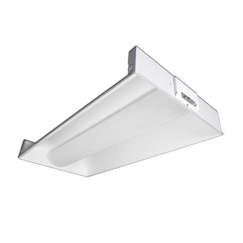 Grid Mount Center Diffuser Troffer, 24x48, 48W, 0-10V Dimming