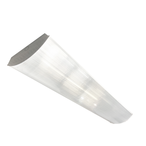 LED Engineered Heavy-Duty Wraparound, 96L, Frost Lens, 48W, 0-10V Dimming