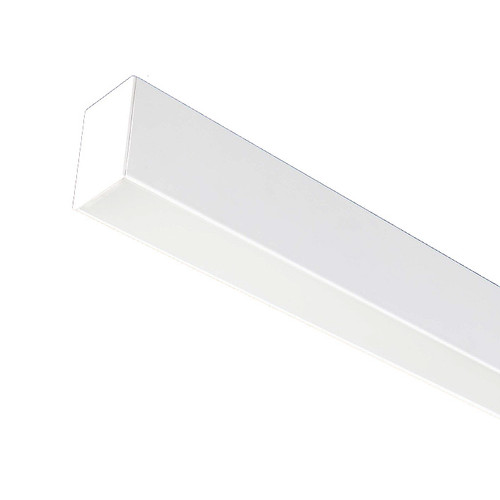 Linear LED 2.5" x 3.5", 24" Length, 19W, 0-10V Dimming, White Finish