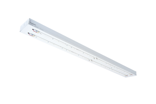 LED Open and Lensed Strip, 48" Length, No Lens, 15 Watts, Dimmable 0-10V, 120-277VAC, 4000K