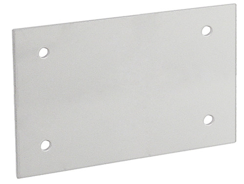 Screw On Cable Protection Plate, 6" x 3"