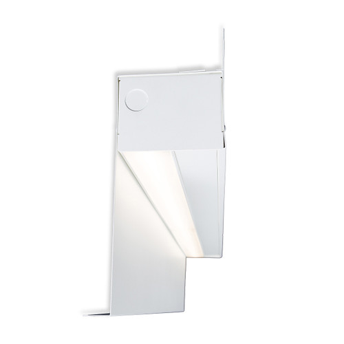 LED Perimeter Recessed Light, 4"W x 6"H, Wall Mount, Frosted Lens, 24" Length, 16W, 1600 Lumens, 0-10V Dimming