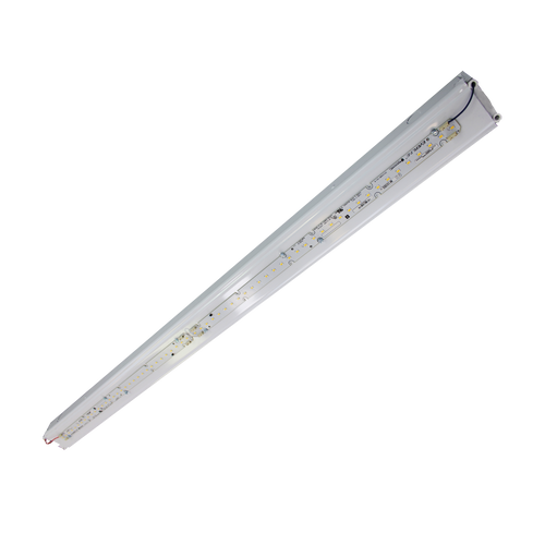 LED Open Strip, 96" Length, 100 Watts, Frosted Lens, Dimmable, Multivolt