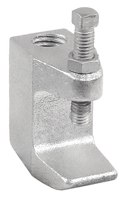 Reversible Beam Clamp, 1-3/8" Opening, 3/4-10 Threaded Hole