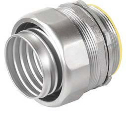 2" Liquid-Tight Connector, Straight, Stainless Steel