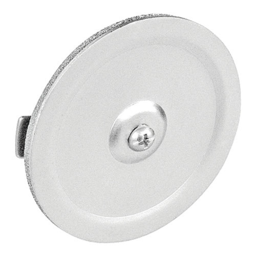 3/4" Screw Type Knockout Seal, Zinc Plated Steel