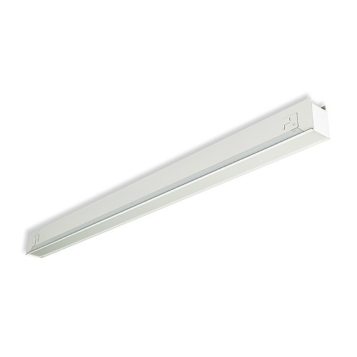 LED Recessed Linear Fixture, 96" Length, 90W, 120-277VAC, 0-10V Dimming, White Finish