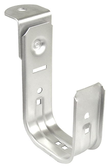 Stainless Steel J Hook with Angle Bracket, 4 inch, 316SS