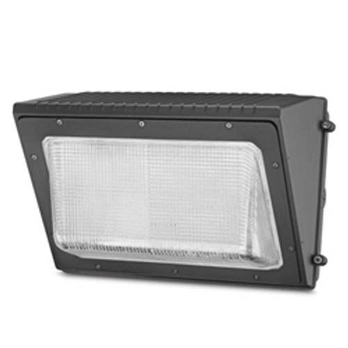 100W LED Glass Wall Pack Light, 5000K, Dimmable, Photocell, Gen 2