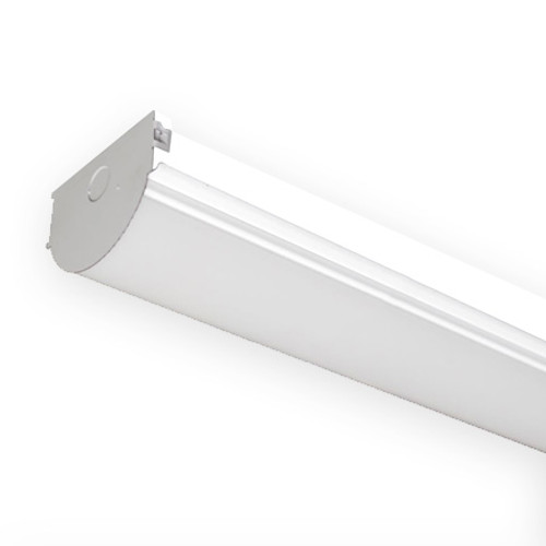 LED Medium Body Retrofit Strip, 96L, 114W, 12400 Lumens, Dimmable, 120-277V, Frosted Lens