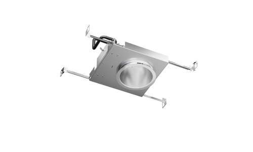 6" Round LED Downlight, 2000 Lumens, CCT, Medium 60° Open Reflector, 0-10V Dimming