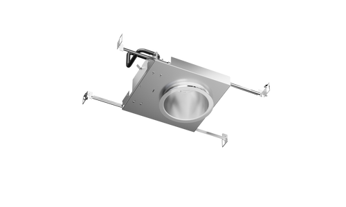 6" Round LED Downlight, 1500 Lumens, 3000K-5000K CCT, Medium 60° Open Reflector