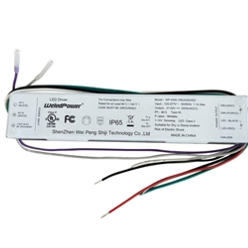 100W LED Driver, Dimmable, Universal 100-240V Input