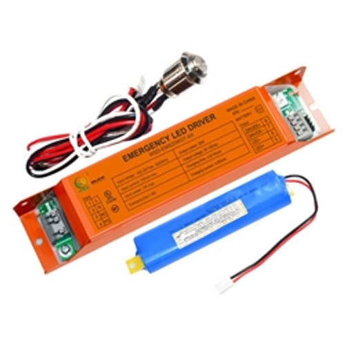 20W Split Built-In Emergency Backup Battery LED Driver