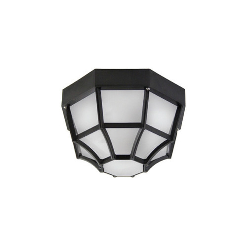 LED Outdoor Octagon, 9.5W A19, 27K, Dimmable, White