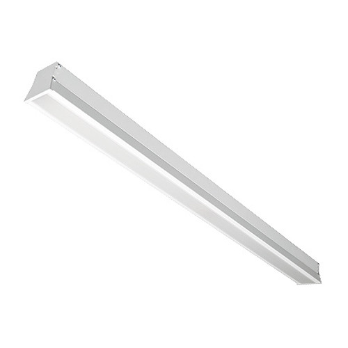 Micro Linear with Lens, Light Frosted, 24", 15W, 1575 Lumens, 0-10V Dimming, Selectable Color Temperature, White Finish