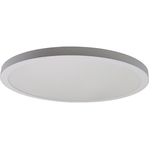 Flush Mount Light, 20" Diameter, Multi Color Temperature (Selectable), 40W, 120V, 2800LM, UGR<19 Low-Glare