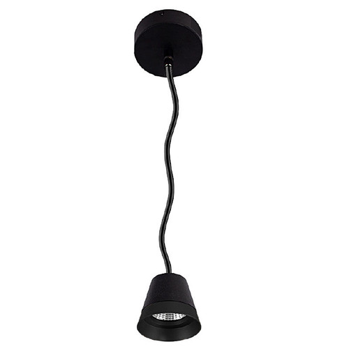 3CCT Cone Pendant Light with 6FT Adjustable Cord, Black/Gold Finish, Multi CCT & Power Selectable
