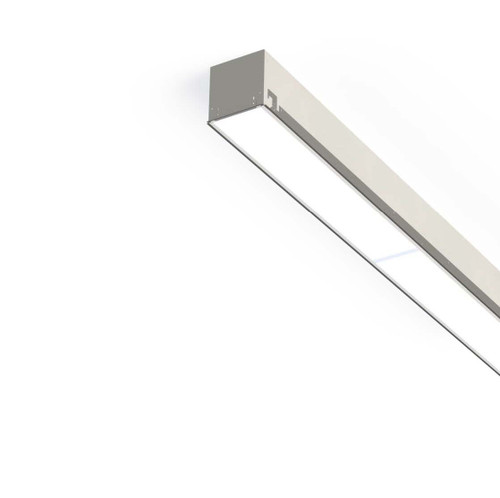 LED Recessed Linear Fixture for T-Grid Ceiling, 24", 12 Watts, 1200 Lumens, 3000K, 80 CRI, White