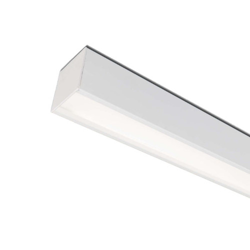 LED Radius Indirect Glow, 48", 48W, 4000 Lumens, 0-10V Dimming, 3000K, White