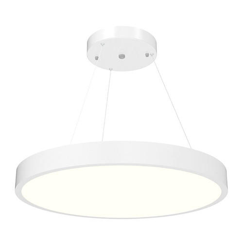 LED Round Suspended Light (Up/Down), 24-inch, 5000K, Dimmable