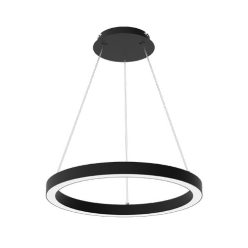 Round Chandelier 48in, 80W Up 80W Down Light, Separate Controls, Power and CCT Adjustable