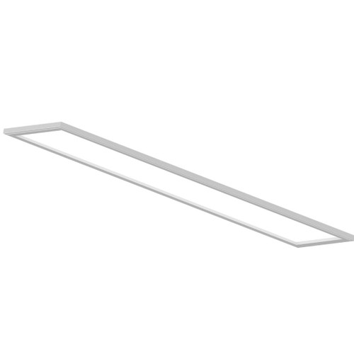 1X4 Power & CCT Adjustable Internal-Driver LED Surface Mount Panel, 40W/33W/20W, 3000K/4000K/5000K, White Finish