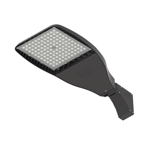 Skyline Flood Light Series, 24,000 lm, 120-277V, 3000K, Medium Distribution, Wall Adjustable Mount, Bronze