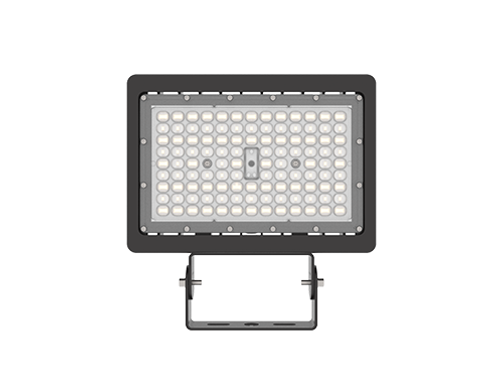 Industrial Lighting Products Medium Flood, 14,000 lm, 120-277V, CCT Selectable (3000K, 4000K, 5000K), Trunnion Mount, Bronze