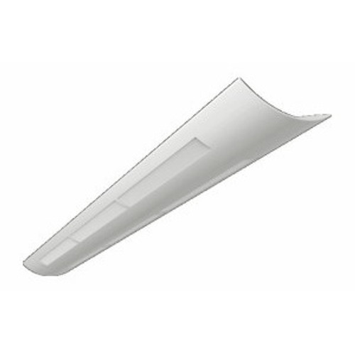 LIN Series 4 Lamp T8-8ft. Tandem Linear Indirect Lighting with Matte White Lens