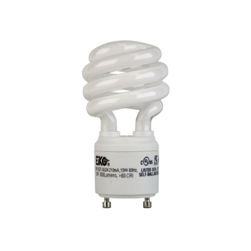 EiKO 13 Watt 4100K GU24 Base Spiral Lamp