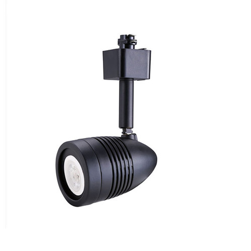 Black 7W LED Dimmable Small Bullet Track Head