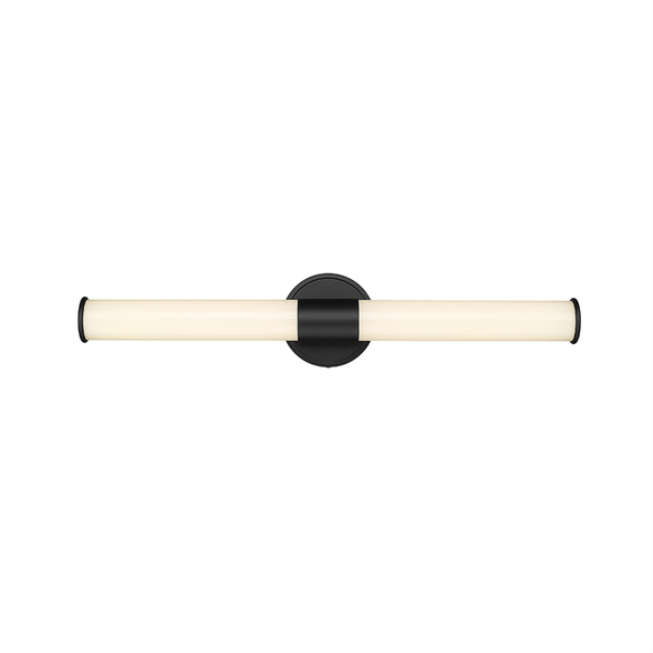 Trumann LED Vanity, 24", Matte Black, 3000K, 1550 Lumens, 20W, 90 CRI