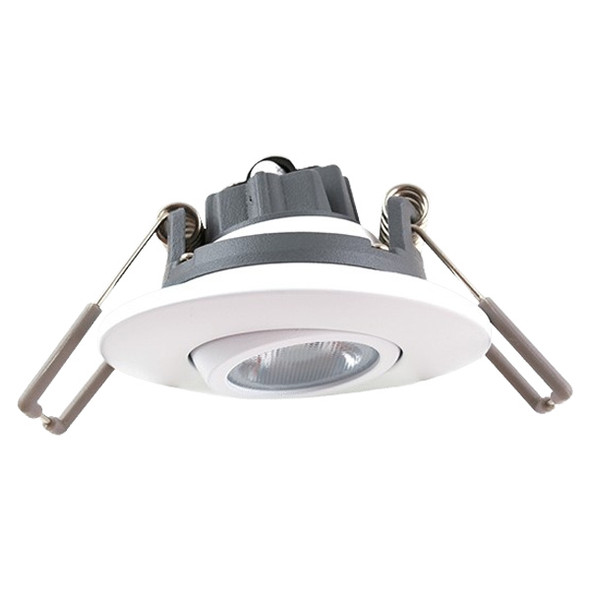 GREENCREATIVE 1" Gimbal, 1", Flood 38°, 120V, TRIAC/ELV Dimming, CRI 90