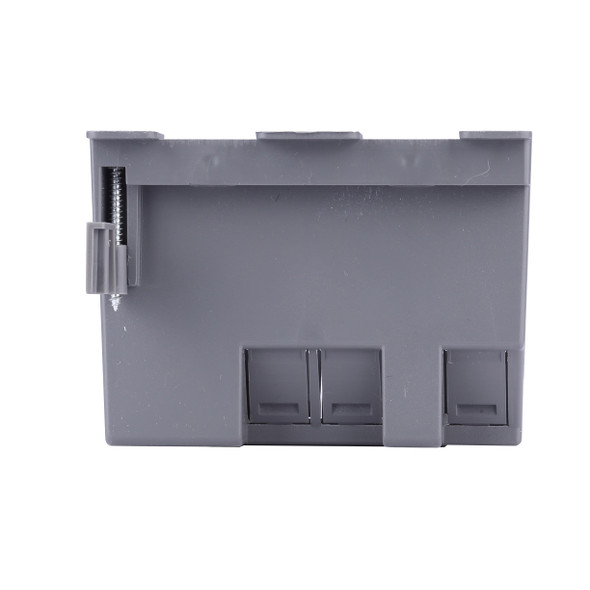 Energetic Lighting EPB-2G25-OLD, 2-Gang, 25cu in, Old Work, Deep Switch/Outlet Box, 6 Integral Tab Knockouts, Rotating Mounting Ears, PVC