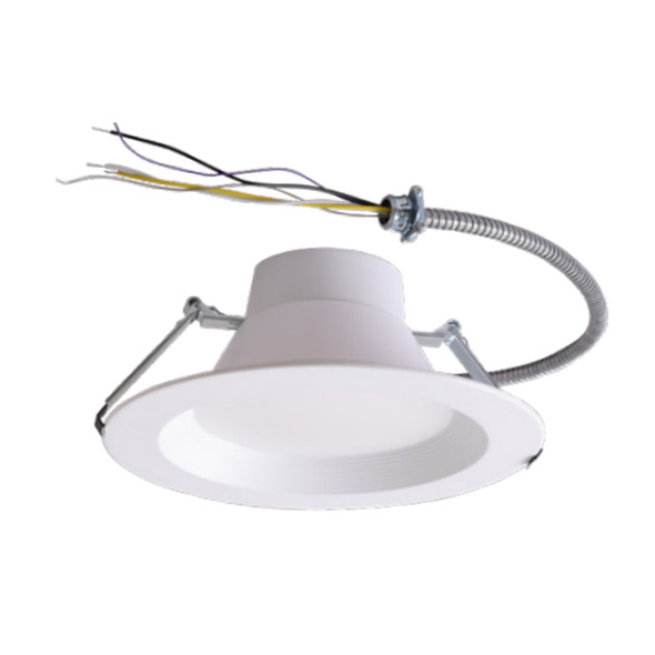 10" Recessed LED Disk Light, 2300|2700|3100 Lumens, 30W|35W|40W, 3000K|3500K|4000K, 90 CRI, 120-347V, 0-10V, Energy Star