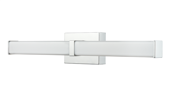 Tron LED Light Vanity, 24", Chrome, 3000K, 20W, 120V