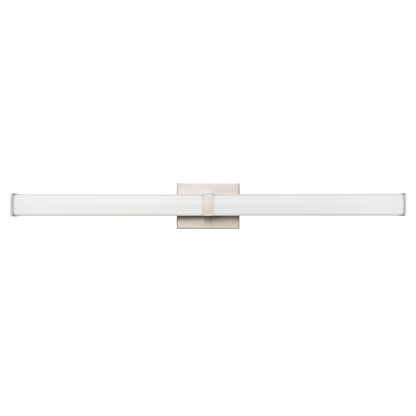 Tron LED Vanity, 36", Brushed Nickel, 3000K, 2300 Lumens, 30W
