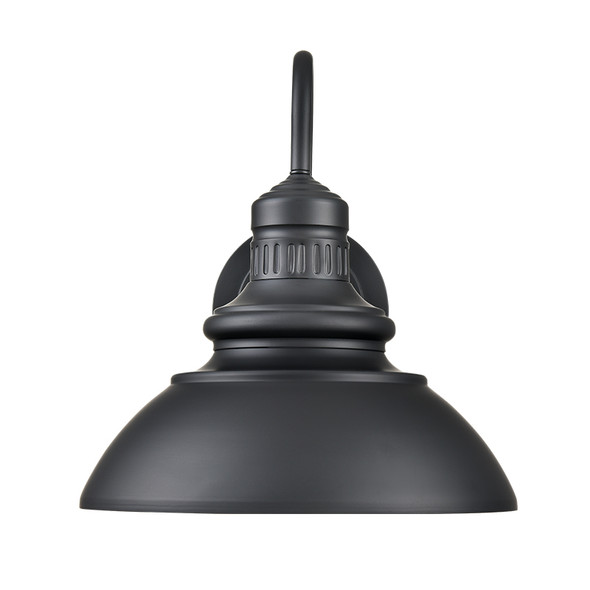 ADDA LED Light Outdoor Wall Sconce, Powder Coated Black, 3000K, 209 Lumens, 12W