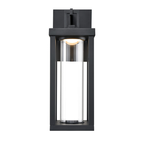 Dumont LED Light Outdoor Wall Sconce, Powder Coated Black, 3000K, 209 Lumens, 6W