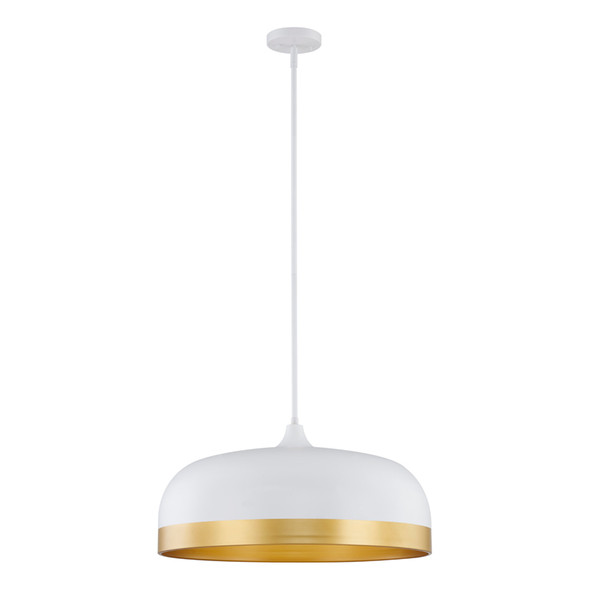 Amarra Four Light Pendant, Matte White, 4-Light, Medium (E26) Base, 120V