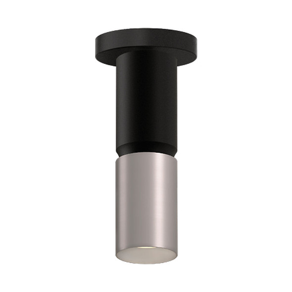 3in X 10inH 2-TONE Cylinder 9/12/15W 3CCT 120-277V DUAL-DIM BLACK/BN